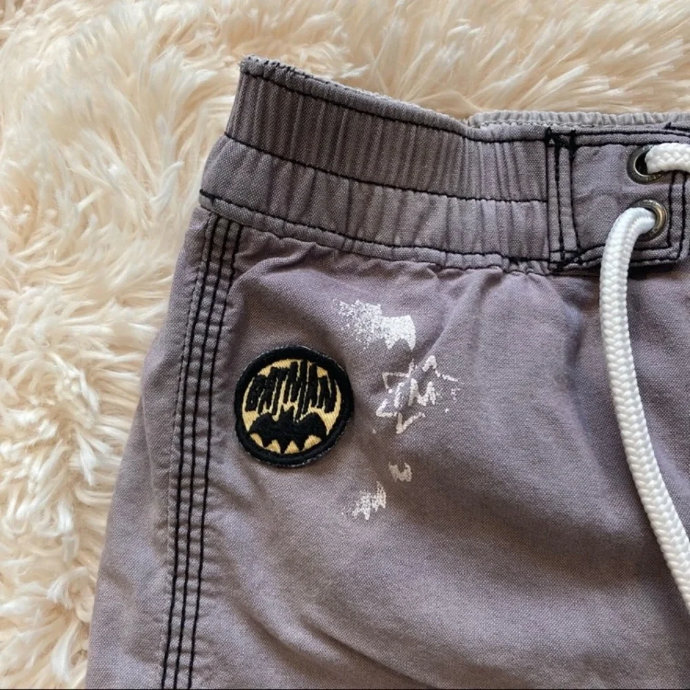 Baby Gap Junk Food Gray Batman Swim Trunks 18 - 24 months